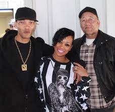 Monica Brown with her father & brother