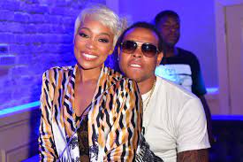 Monica Brown with her ex-husband Shannon