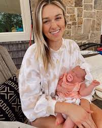 Sadie Robertson with her daughter