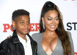 La La Anthony with her son