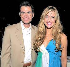 Denise Richards with her father