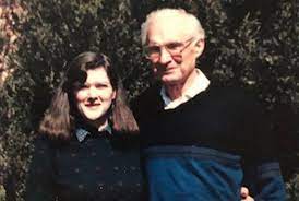 Kathleen Zellner with her father