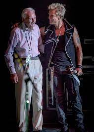 Billy Idol with his father