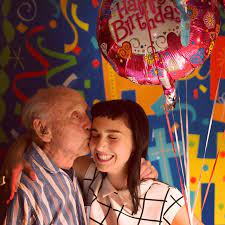 Molly Ephraim with her father