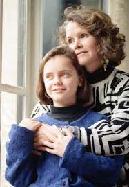 Christina Ricci with her mother