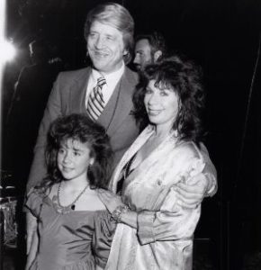 Soleil Moon Frye with her parents