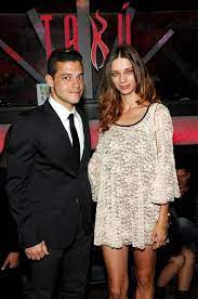 Rami Malek with his ex-girlfriend Angela