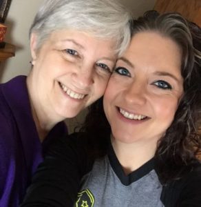 Ashley McBryde with her mother