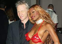 Bill Maher with his ex-girlfriend Coco 
