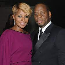 Mary J. Blige with her ex-husband Martin