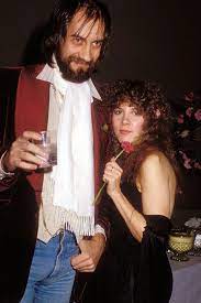 Stevie Nicks with her ex-boyfriend Mick