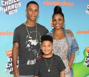 Nia Long with her children