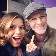 America Ferrera with her father