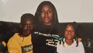 Tony Snell with his mother & sister