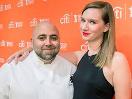 Duff Goldman with his wife