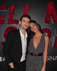 Ines De Ramon with her husband