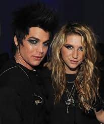 Kesha with her ex-boyfriend Adam