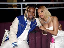 Lil Durk with his girlfriend India