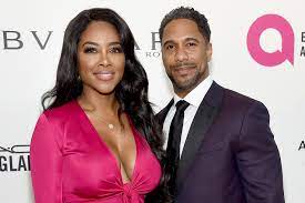 Kenya Moore with her ex-husband Marc 