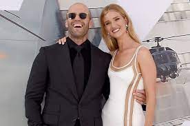 Jason Statham with his girlfriend Rosie