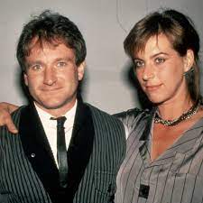 Robin Williams with his ex-wife Valerie