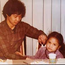 Angela Yee with her father