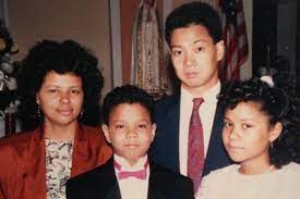 Angela Yee with her family