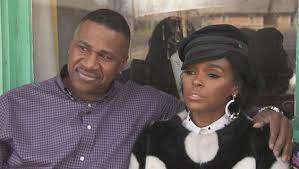 Janelle Monae with her father