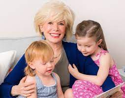 Lesley Stahl with her kids
