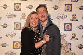 Daniel Sloss with his mother