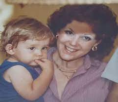 Jon Lovett with his mother