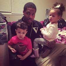 Lil Durk with his kids