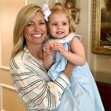 Ainsley Earhardt with her daughter