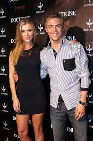 Derek Hough with his ex-girlfriend Joanna