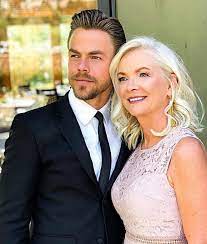 Derek Hough with his mother