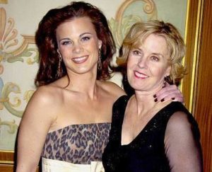 Gina Tognoni with her mother