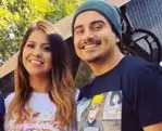 Jackie Figueroa with her brother